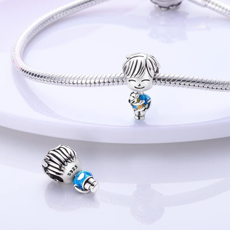 CYCUFF Store 925 Sterling Silver Charms Suitable for Charm Necklaces, Bracelet Pendants Beads Jewellery Gift for Women Family Friends - Image 2